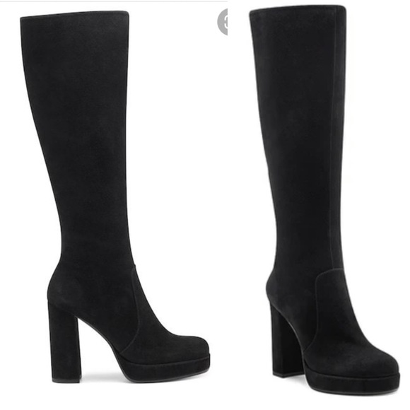 Vince Camuto Shoes - Vince Camuto JESTINAL Leather Platform Knee High